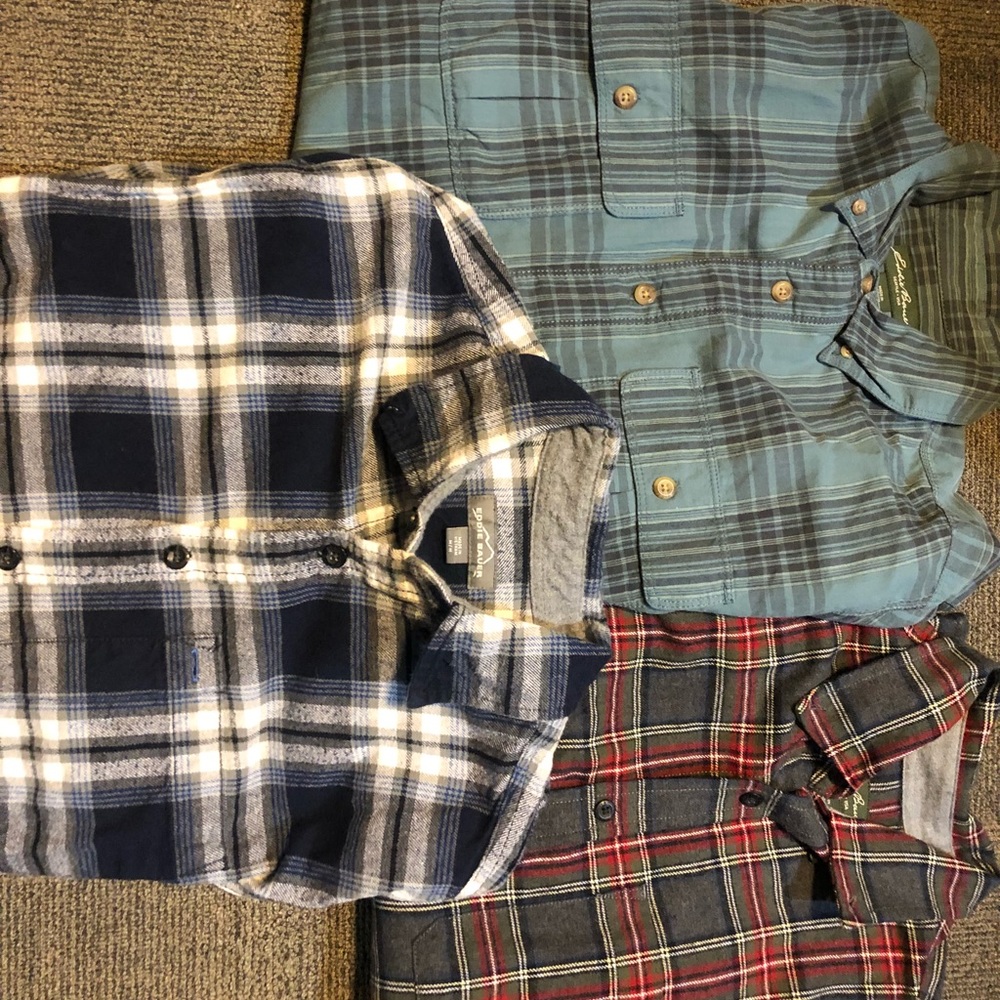 Eddie Bauer Flannel bundle